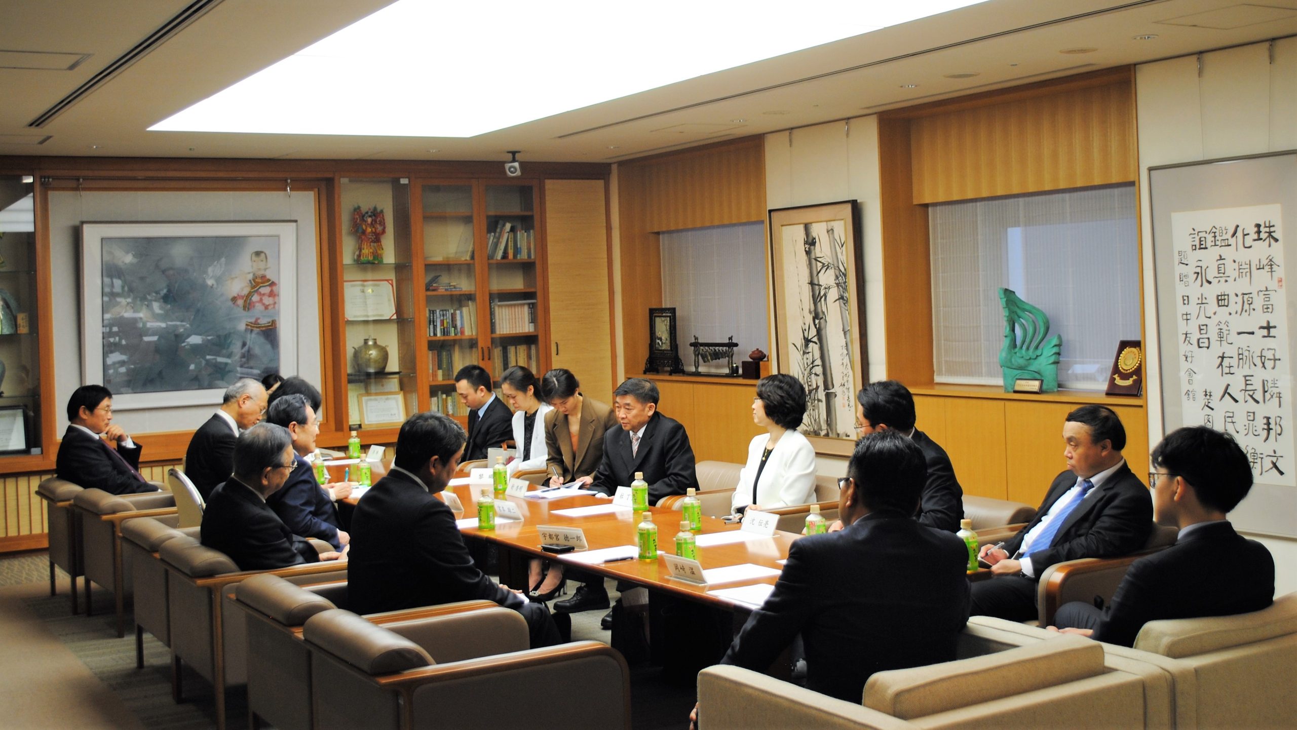 中国共産党代表団との懇談会を開催しました - 公益社団法人 日本中国